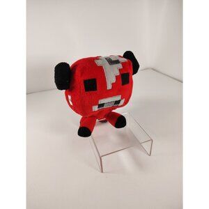 Mojang Minecraft MOOSHROOM Plush Red Stuffed Bull Cow 5" Jinx